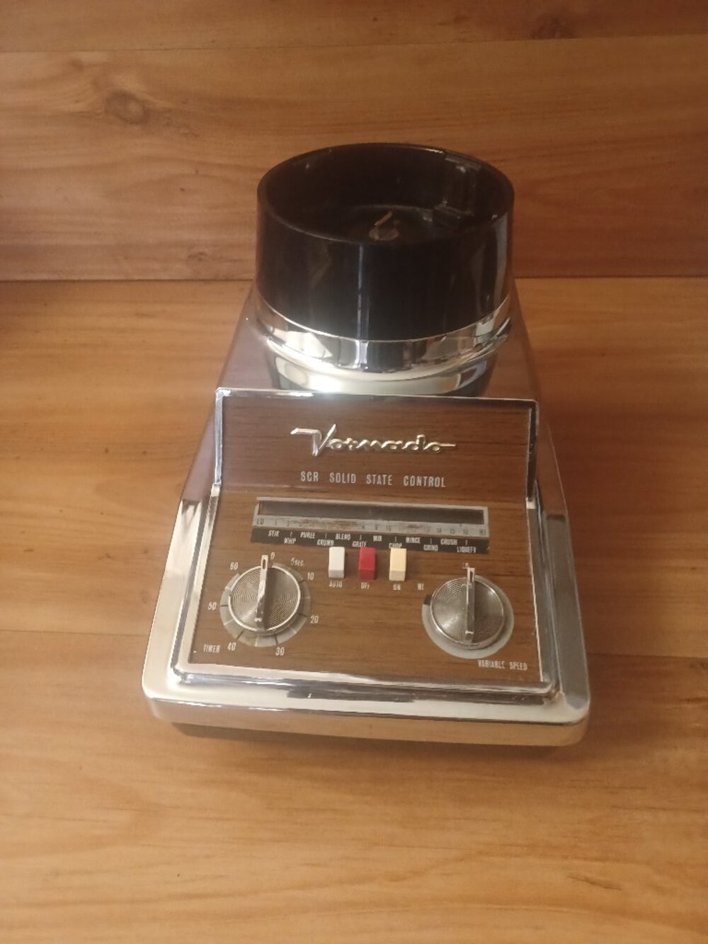 Vintage MCM Vornado Blender Chrome